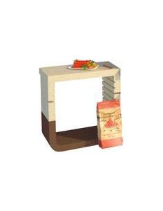 Tavolo laterale per barbecue MONOPOLI Linea VZ - eSAEM.it