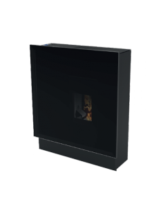 Termostufa a pellet QUADRA FLOOR 32 IDRO Linea VZ salvaspazio - eSAEM.it