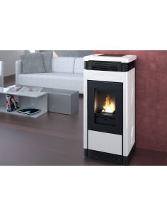 Termostufa a pellet TWISTER 20 IDRO e VENTILATA Linea VZ - eSAEM.it
