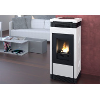Termostufa a pellet TWISTER 20 IDRO e VENTILATA Linea VZ - eSAEM.it