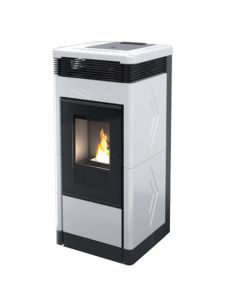 Termostufa a pellet TWISTER 20 IDRO e VENTILATA Linea VZ - eSAEM.it