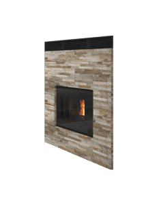 Termoinserto a pellet ORION 20 IDRO e VENTILATO Linea VZ da rivestire