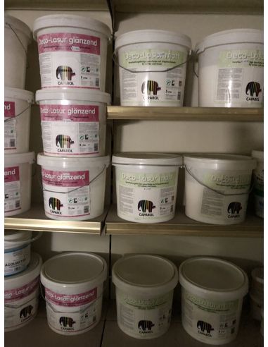 Tinture decorative Caparol, vendita vernici in stock, prezzi ribassati