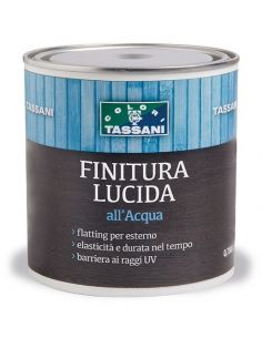 Finitura lucida all'acqua Tassani
