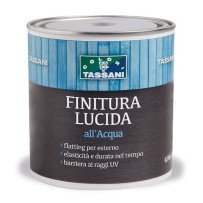 Finitura lucida all'acqua Tassani