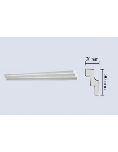 Cornice in polistirolo estruso T30