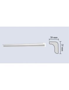 Cornice in polistirolo estruso L25