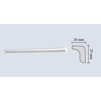 Cornice in polistirolo estruso L25