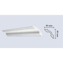 Cornice in polistirolo estruso A80