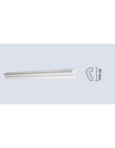 Cornice in polistirolo estruso F40