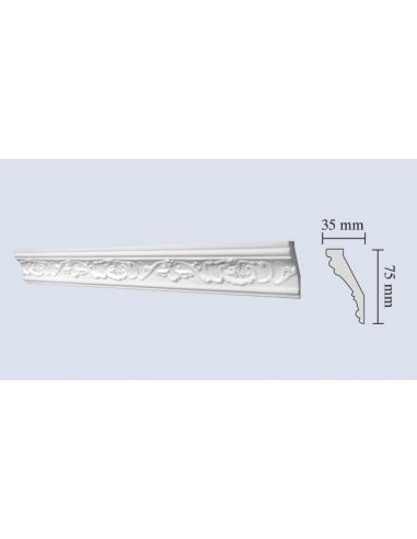 Cornice in polistirolo Gianna