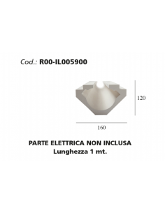Cornice per Led in gesso ad incastro 5900 - eSaem.it