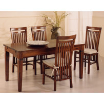 Tavolo con 2 allunghe Rosa Splendiani Etnico Coloniale eSaem.it