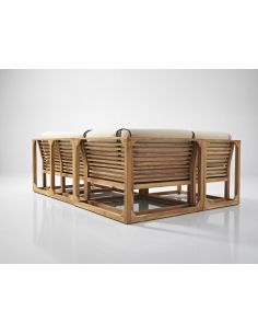 Divano modulare Mississipi Rosa Splendiani eSaem.it