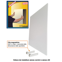 Botola d'ispezione in lamiera preverniciata bianca magnetica per cartongesso - eSaem.it