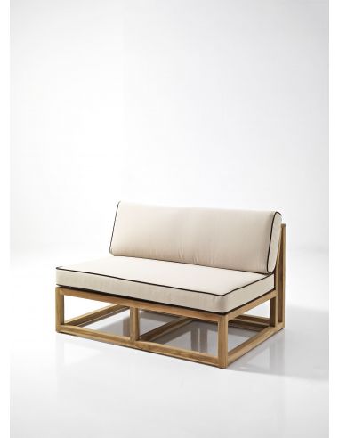 Divano modulare Mississipi Rosa Splendiani, elemento modulare doppio - eSaem.it