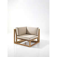 Divano modulare Mississipi Rosa Splendiani, elemento modulare angolo - eSaem.it