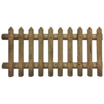 Steccato mezzo palo Losa Legnami eSaem.it