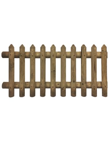 Steccato mezzo palo Losa Legnami eSaem.it