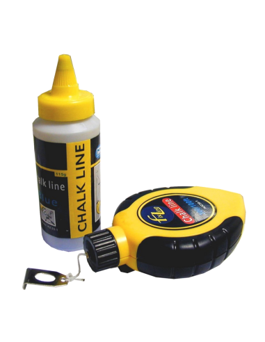 Set tracciatore con flacone polvere blu in blister Fixline - eSaem.it