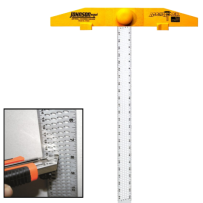 Squadra a "T" con fori segna e taglialastre Fixline - eSaem.it
