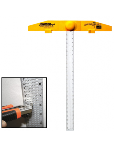 Squadra a "T" con fori segna e taglialastre Fixline - eSaem.it