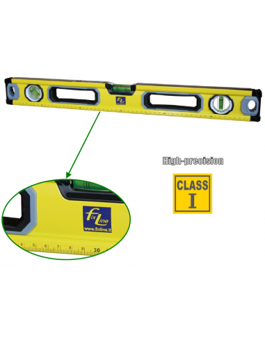 Livella in alluminio professionale Magnetica Fixline - eSaem.it