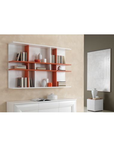 Libreria pensile orizzontale "Stile"