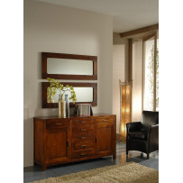 Buffet Linear 2 Ante 7 Cassetti - Rosa Splendiani eSaem.it