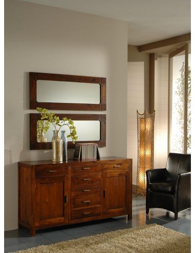 Buffet Linear 2 Ante 7 Cassetti - Rosa Splendiani eSaem.it