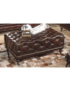 Pouff Capitonné Grande con Ruote - eSAEM.it