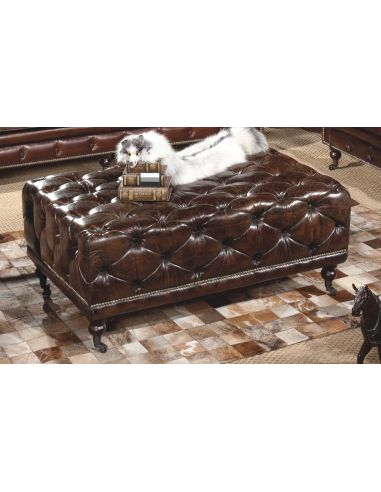 Pouff Capitonné Grande con Ruote - eSAEM.it