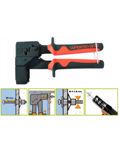 Pinza per tassello a gabbia professionale - Fixline eSaem.it
