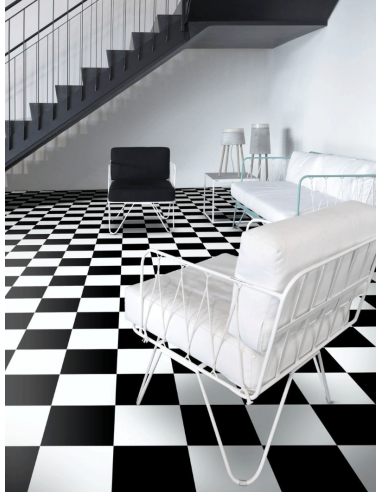 Pavimento vinilico Terrana Real a scacchi in PVC - Pavimenti in PVC e linoleum - eSAEM.it
