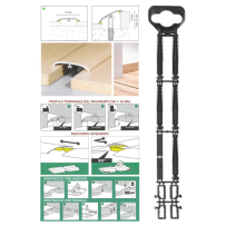 Vendita online profilo 3 in 1 per laminato - ai prezzi più bassi d'Italia! - eSAEM.it