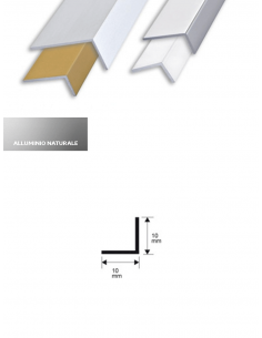 Vendita online profilo paraspigolo in alluminio anodizzato - ai prezzi più bassi d'Italia! - eSAEM.it