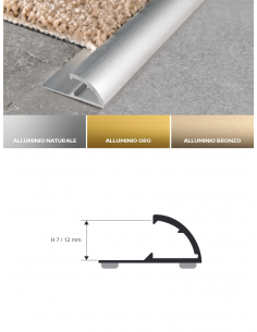 Vendita online profilo terminale Promoquette per pavimenti - eSAEM.it