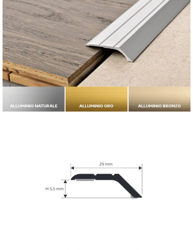 Vendita online profilo terminale Prolevall 29 per pavimenti - eSAEM.it