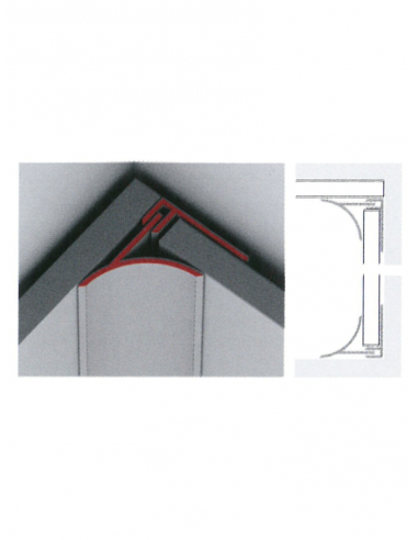 Vendita online profilo angolo interno A201  - ai prezzi più bassi d'Italia ! - eSAEM.it