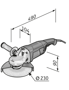 Vendita online Smerigliatrice Flex L21-6 230 per levigatura e taglio - ai prezzi più bassi d'Italia - eSAEM.it