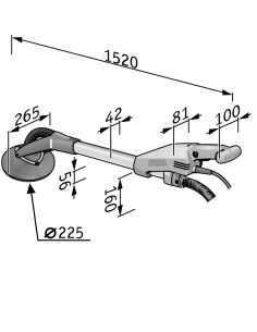 Vendita online Levigatrice Giraffa Flex per pareti e soffitti GE7 MH-R ai prezzi più bassi d'Italia! - eSAEM.it