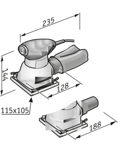 Vendita online Levigatrice orbitale Flex MS713 - ai prezzi più bassi d'Italia! - eSAEM.it