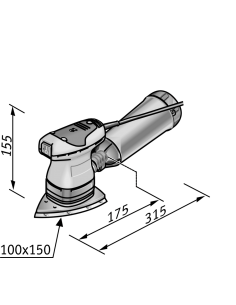 Vendita online Levigatrice a delta Flex ODE100-2 - ai prezzi più bassi d'Italia! - eSAEM.it