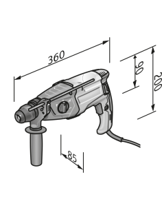 Vendita online martello tassellatore Flex CHE2-28 SDS Plus - ai prezzi più bassi d'Italia! - eSAEM.it