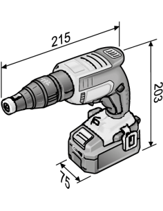 Vendita online trapano avvitatore a batteria Flex DW45 18.0 V - ai prezzi più bassi d'Italia! - eSAEM.it