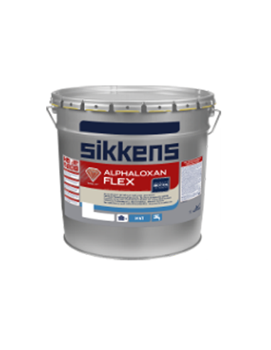 Vendita vernice elastomerica Alphaloxan Flex Sikkens per esterno - eSAEM.it