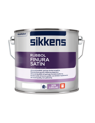 Vendita online smalto a solvente Rubbol Finura Satin Sikkens, vernici scontate del 43% eSAEM.it