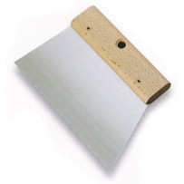 Spatola dentata per colla