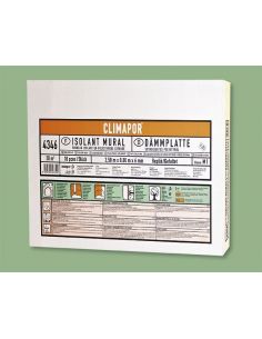 Climapor - Foglio di polistirolo - isolamento termico e acustico