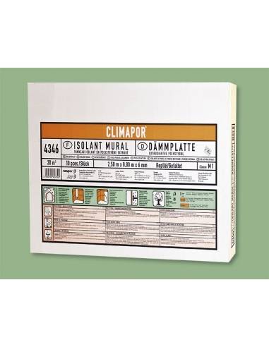 Climapor - Foglio di polistirolo - isolamento termico e acustico